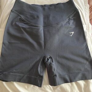 Gymshark sweat seamless shorts (evening blue)